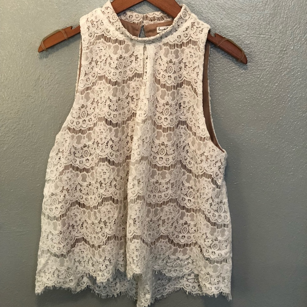 Women’s lace tank